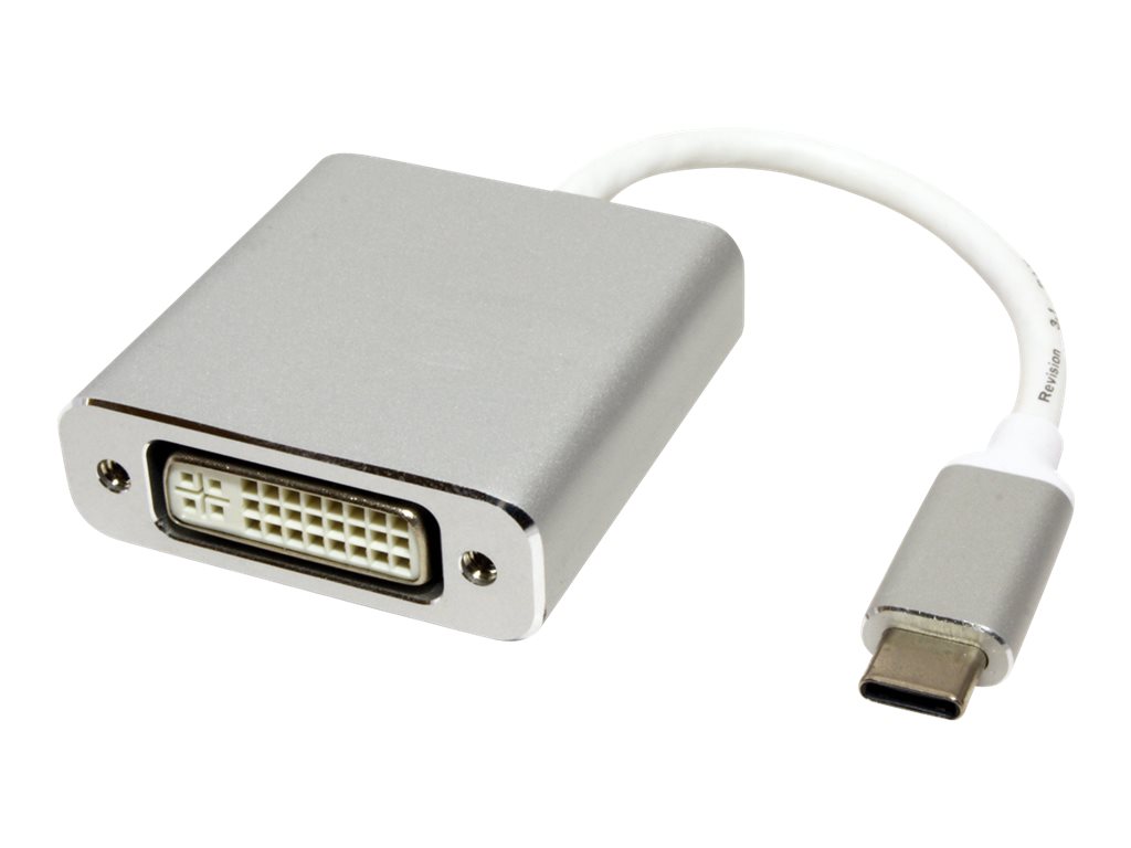 ROLINE Externer Videoadapter - USB-C - DVI