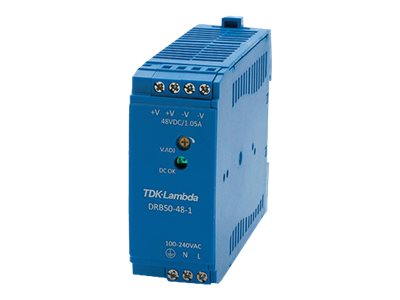 Allied Telesis AT-DRB15-24-1 - Netzteil (DIN-Schienenmontage möglich) - AC 85-264/ DC 120-373 V - 15 Watt