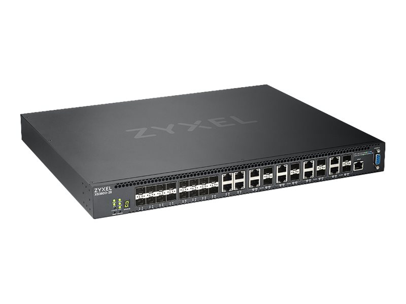 ZyXEL XS3800-28 - Switch - L2+ - managed - 4
