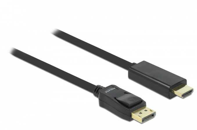 Delock Adapterkabel - DisplayPort männlich zu HDMI männlich, Ansicht 4