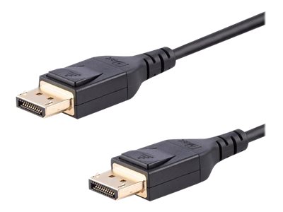 StarTech.com 16ft/5m VESA Certified DisplayPort 1.4 Cable, 8K 60Hz HBR3 HDR, Super UHD DisplayPort to DisplayPort Monitor Cord, Ultra HD 4K 120Hz DP 1.4 Video Cable M/M DP Connectors - DP 1.4 Latching Cable - DisplayPort-Kabel - DisplayPort (M) einge...