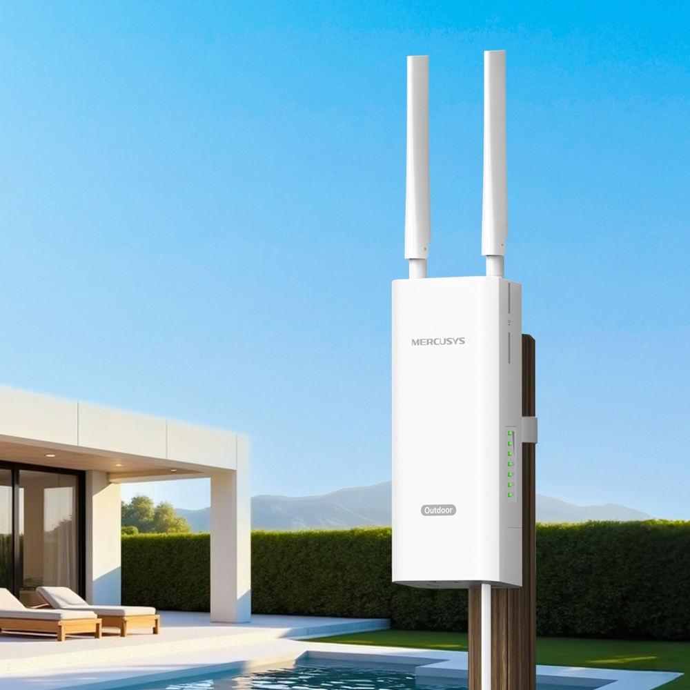 TP-LINK Mercusys MB118-4 G300 Mbps Wireless 4G LTE Outd./Indoor Router - Router - WLAN, Ansicht 2