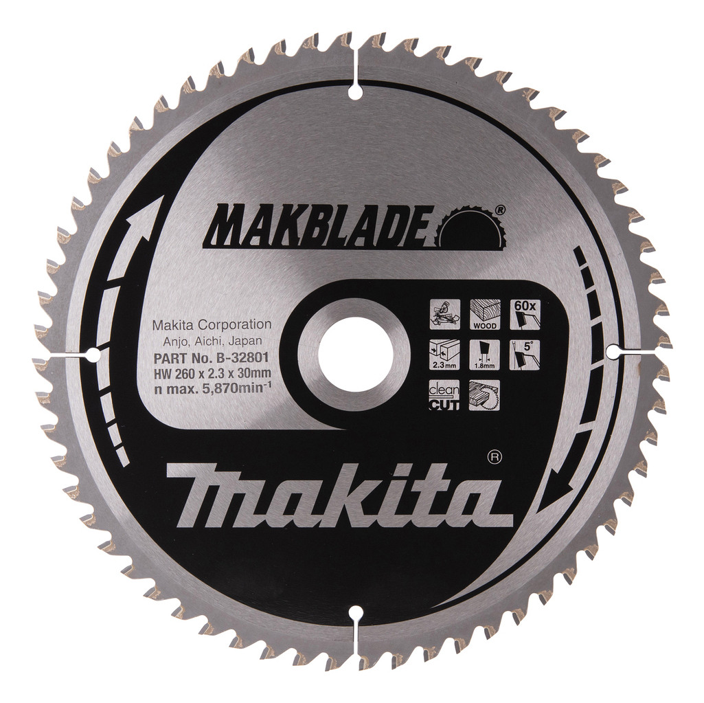 Makita MAKBLADE - Kreissägeblatt - für Holz - 260 mm, Ansicht 2