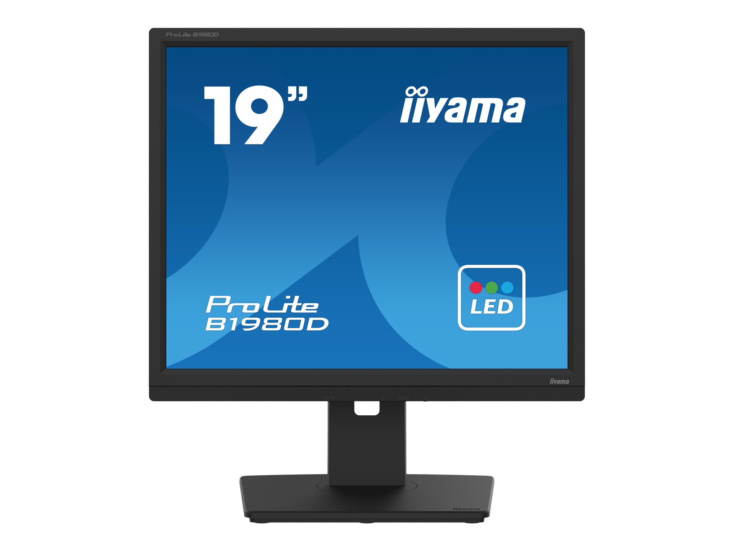 Iiyama TFT Prolite B1980D 48cm black 19/1280x1024/DVI/VGA/pivot/höv