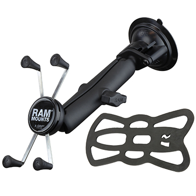 Ram Mounts RAM-B-166-C-UN10U - Handy/Smartphone - Passive Halterung - Fahrrad / Auto - Schwarz, Ansicht 2