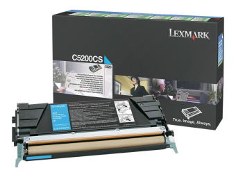 Lexmark Cyan - original - Tonerpatrone LCCP LRP