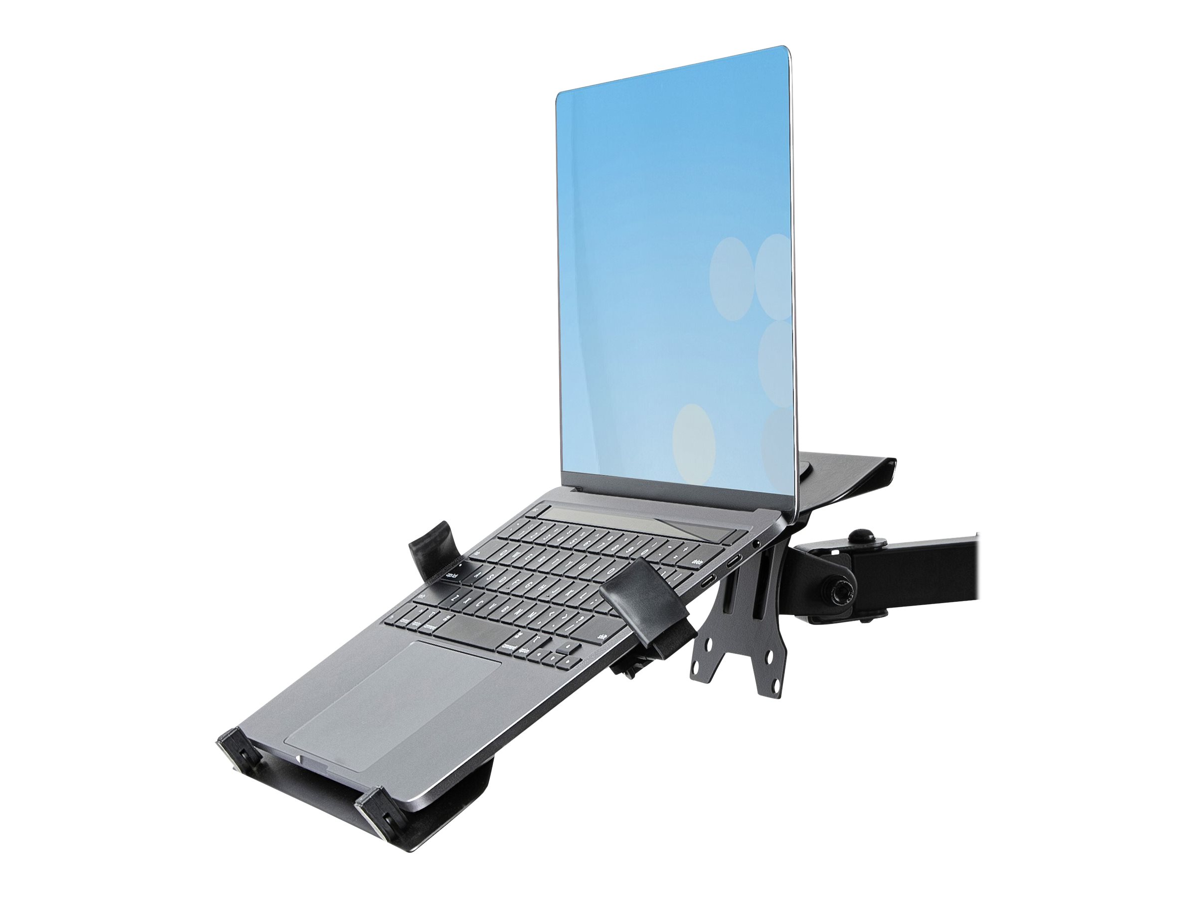 StarTech.com Monitor Arm with VESA Laptop Tray For a Laptop (4.5kg  9.9lb)
