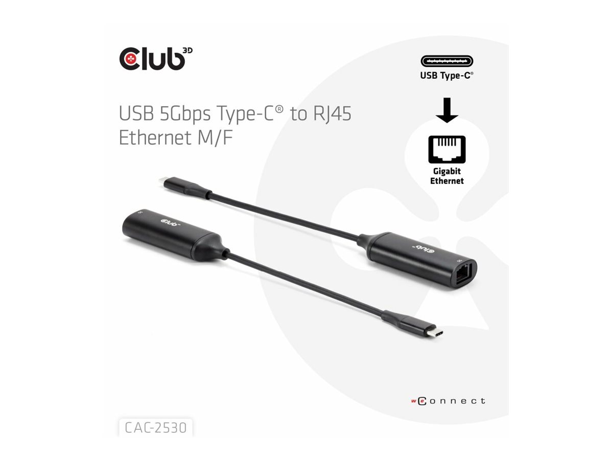Club 3D Netzwerkadapter - USB-C - 100M/1G/2.5G/5, Ansicht 5