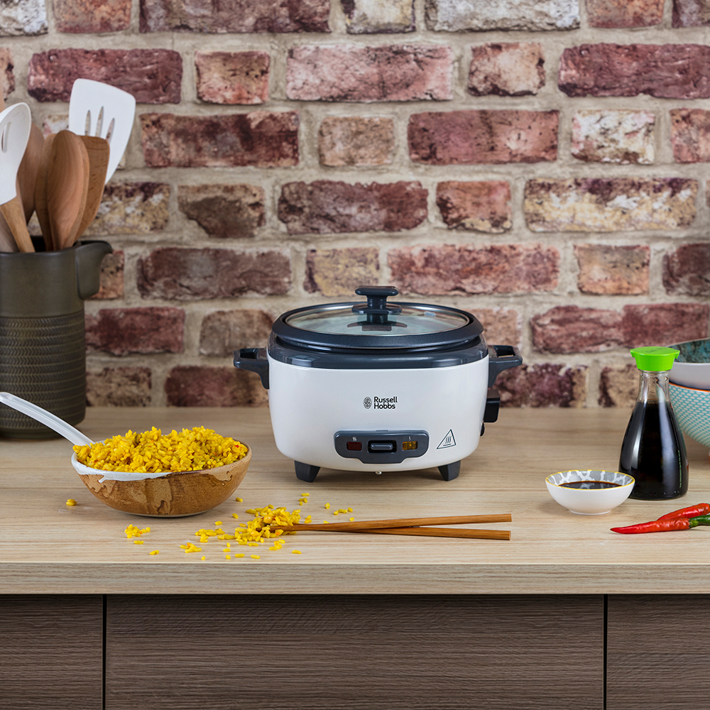 Russell Hobbs 27030-56 - Schwarz - Weiß - 1,4 l - Tasten - Metall - Glas - 300 W, Ansicht 2