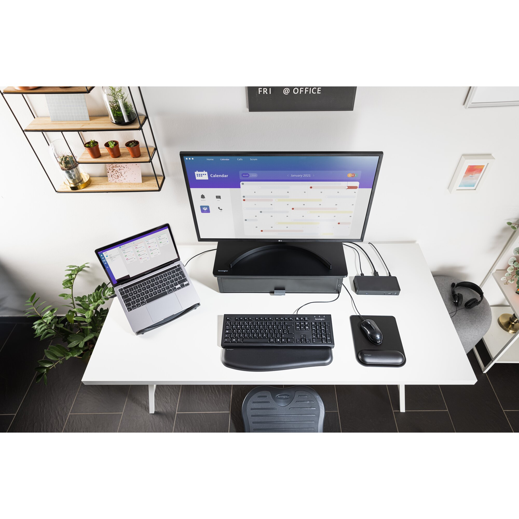 Kensington KB100S EQ KEYBOARD - - Tastatur - TL: Deutsch, QWERTZ, Ansicht 4