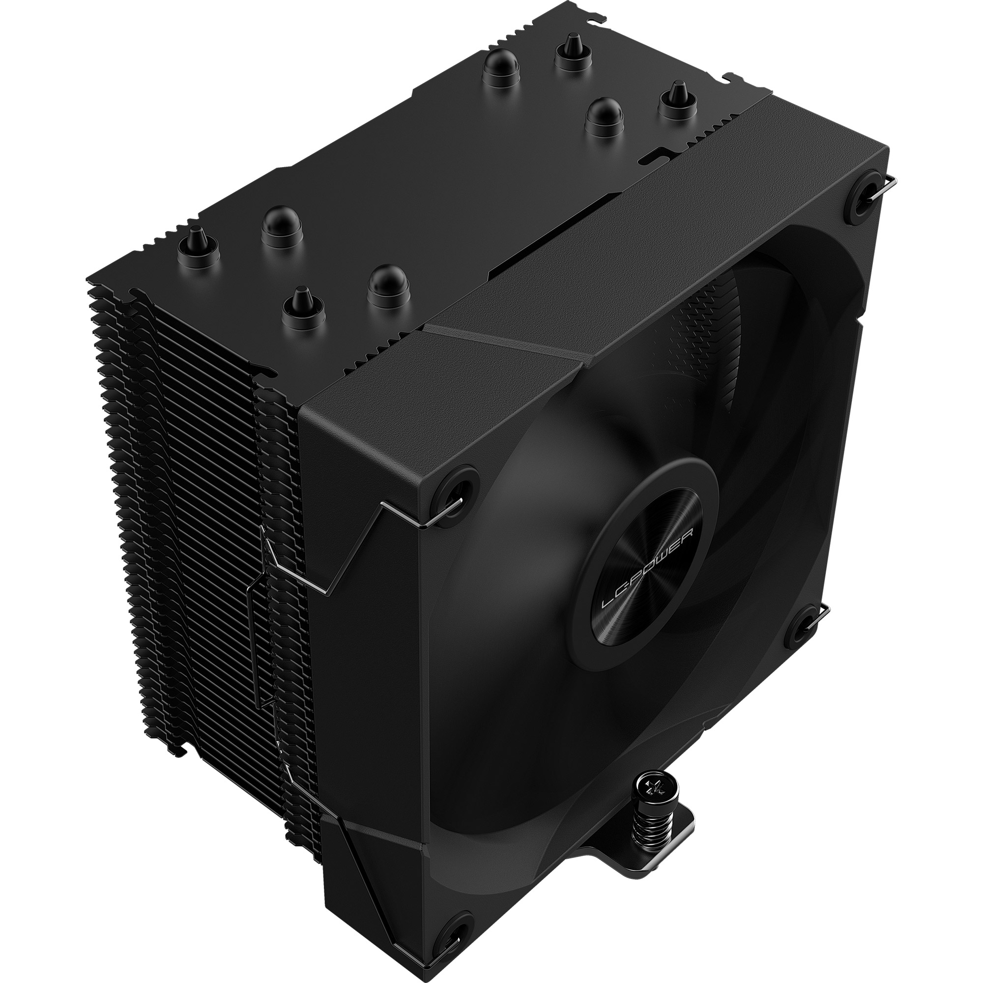 LC-Power Kühler LC-CC-120-B4 AERA 1851/1700/1200/115x/AM4/5 - CPU-Kühler - 35,3 dB, Ansicht 2