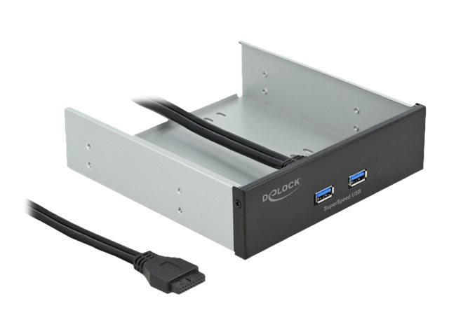DELOCK 13,34cm Front Panel 2 x USB A (61005)
