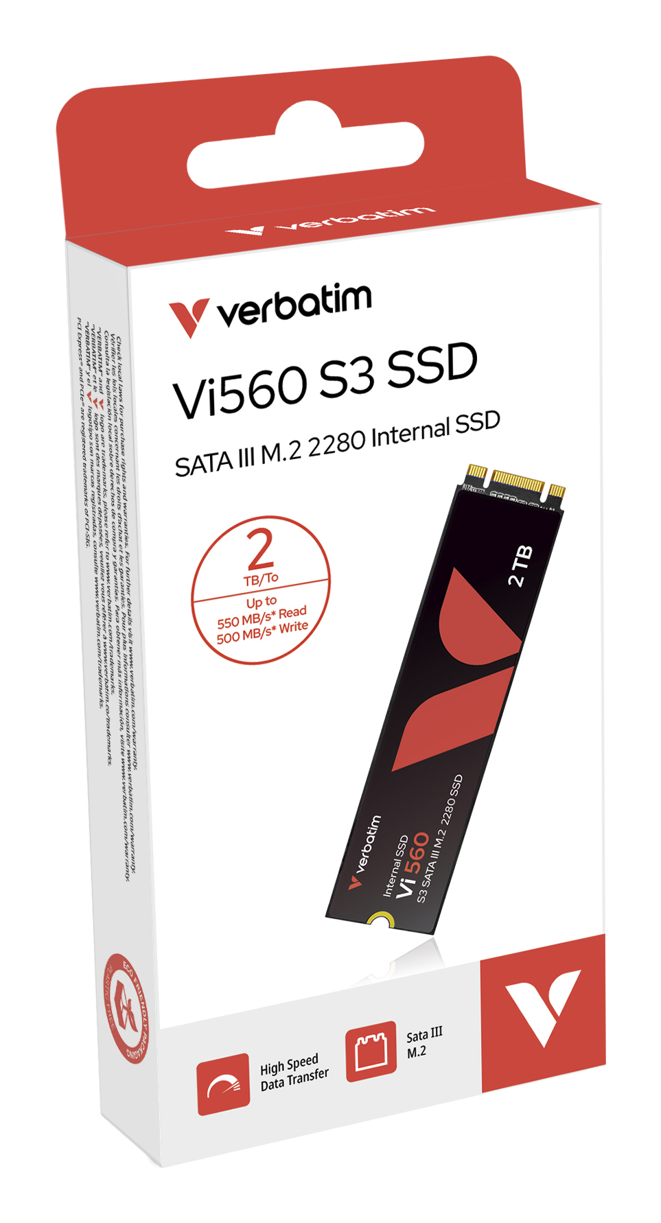Verbatim Vi560 - SSD - 2 TB - intern - M.2 2280, Ansicht 2