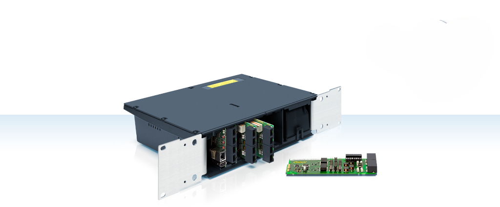 Auerswald COMpact 5500R - IP-PBX - 2U - in Rack montierbar, Ansicht 3
