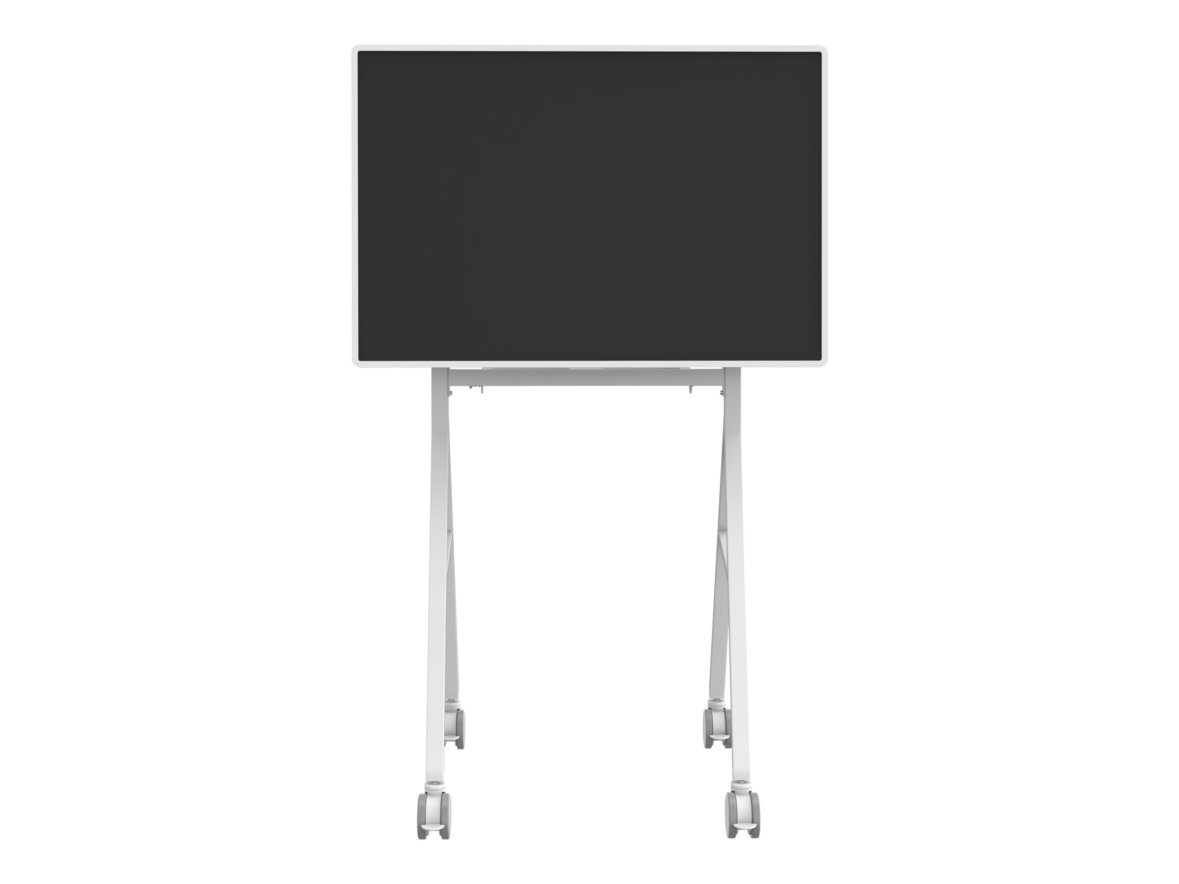 Vision VFM-F10 - Wagen - für Flachbildschirm - Stahl - Off-White - Bildschirmgröße: 127-139.7 cm (50-55), Ansicht 2