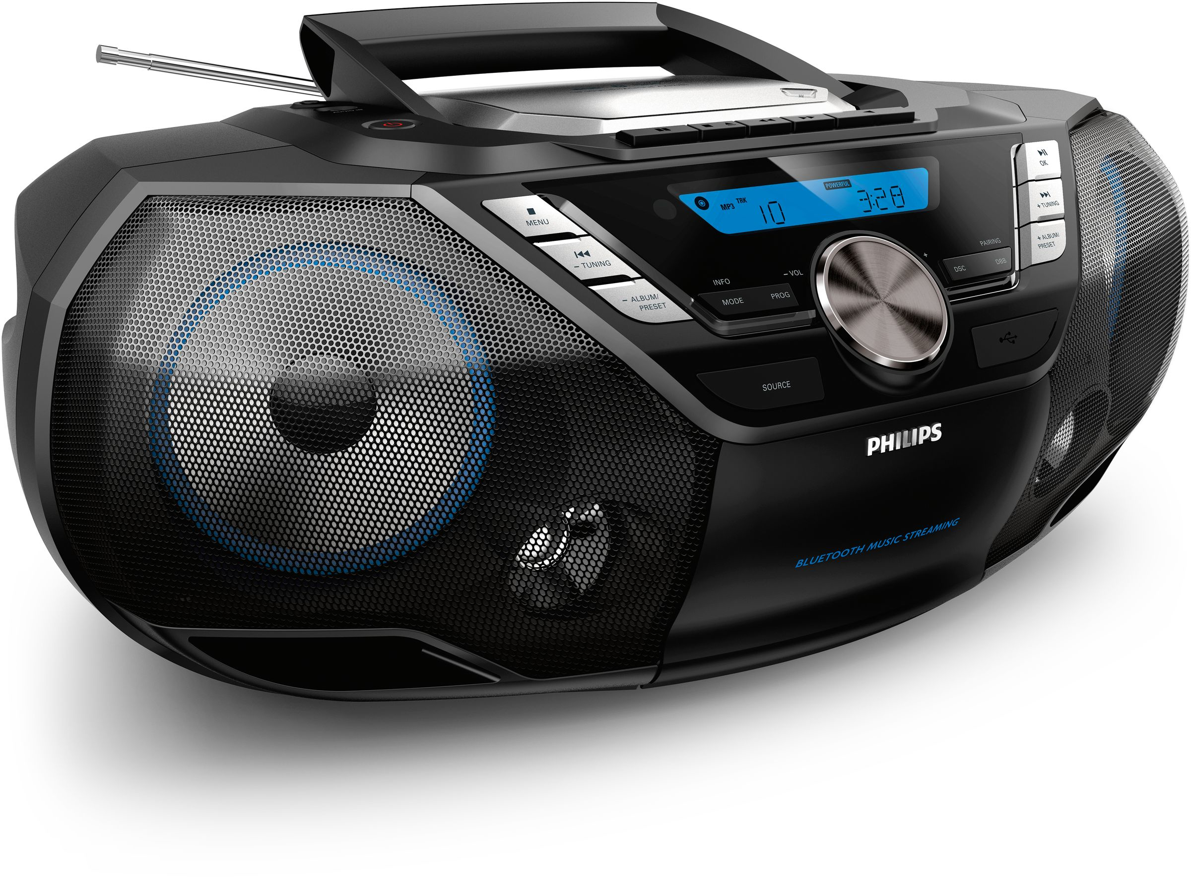 Philips CD Soundmachine AZB798T - Ghettoblaster, Ansicht 2