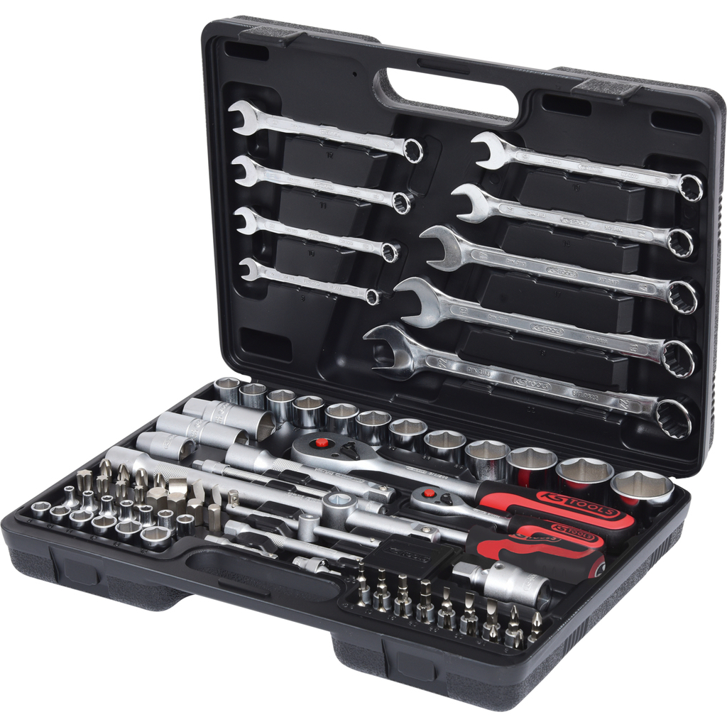 KS TOOLS Knarre - 82 Stücke - 1/4", 1/2", Ansicht 2