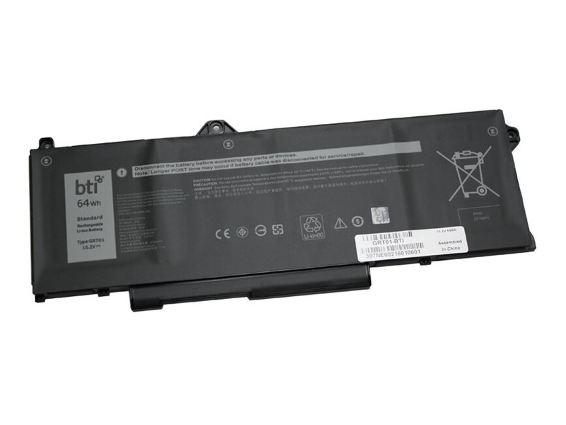 BTI Laptop-Batterie (gleichwertig mit: Dell GRT01 Dell R05P0 Dell 0R05P0 Dell CN-0R05P0 Dell 0VXD57 Dell 00P3TJ)