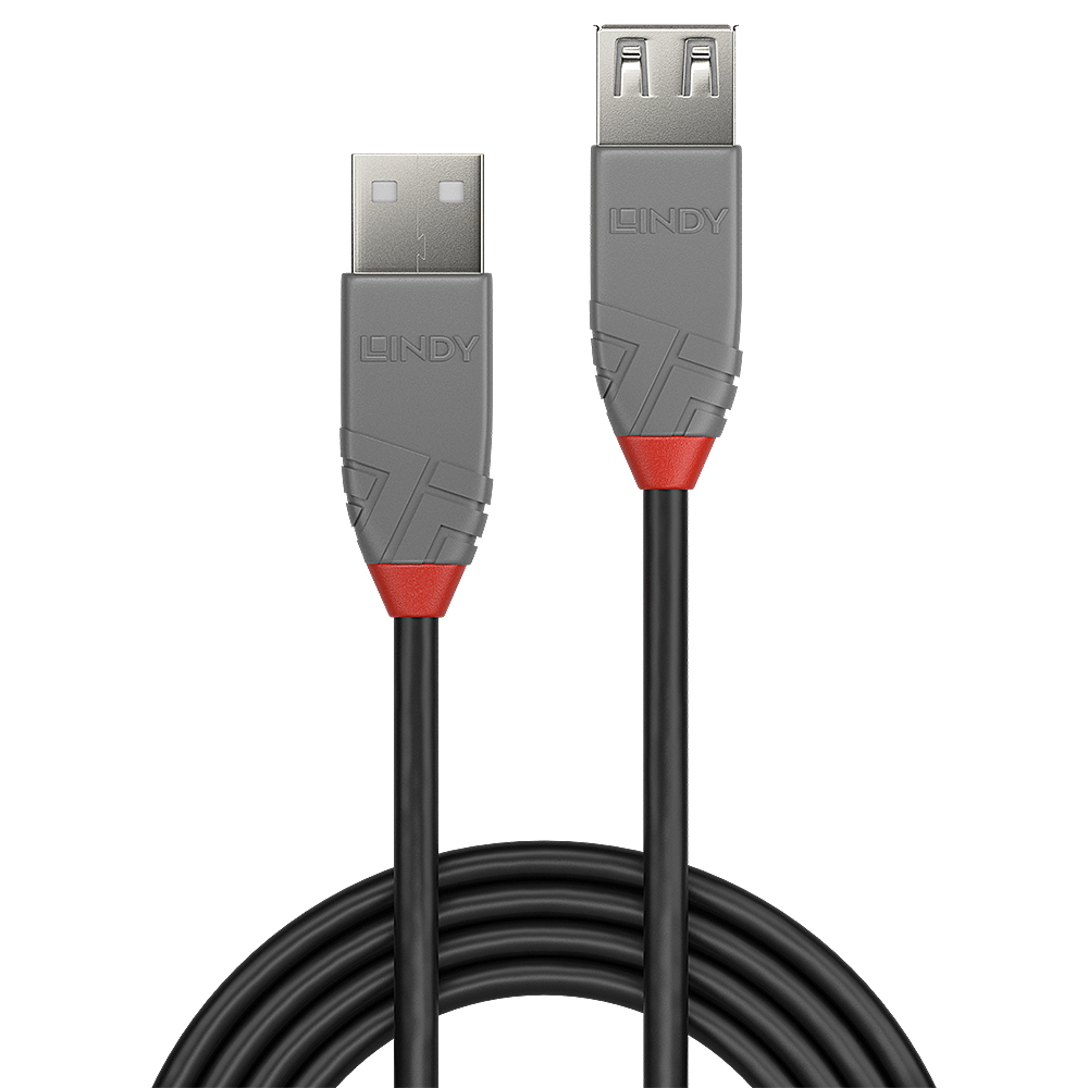 Lindy Anthra Line - USB-Verlängerungskabel - USB (M), Ansicht 4