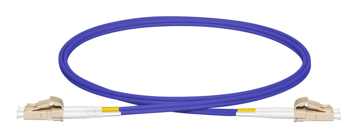 Lanview LVO231810 - 1 m - OM4 - 2x LC - 2x LC, Ansicht 2