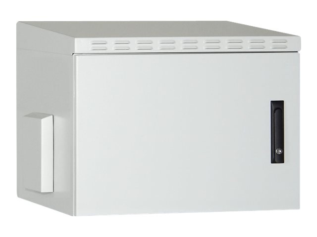 DIGITUS Professional DN-19-16U-I-OD-2 - Schrank Netzwerkschrank - geeignet für Wandmontage - Grau RAL 7035 - 16U - 48.3 cm (19)