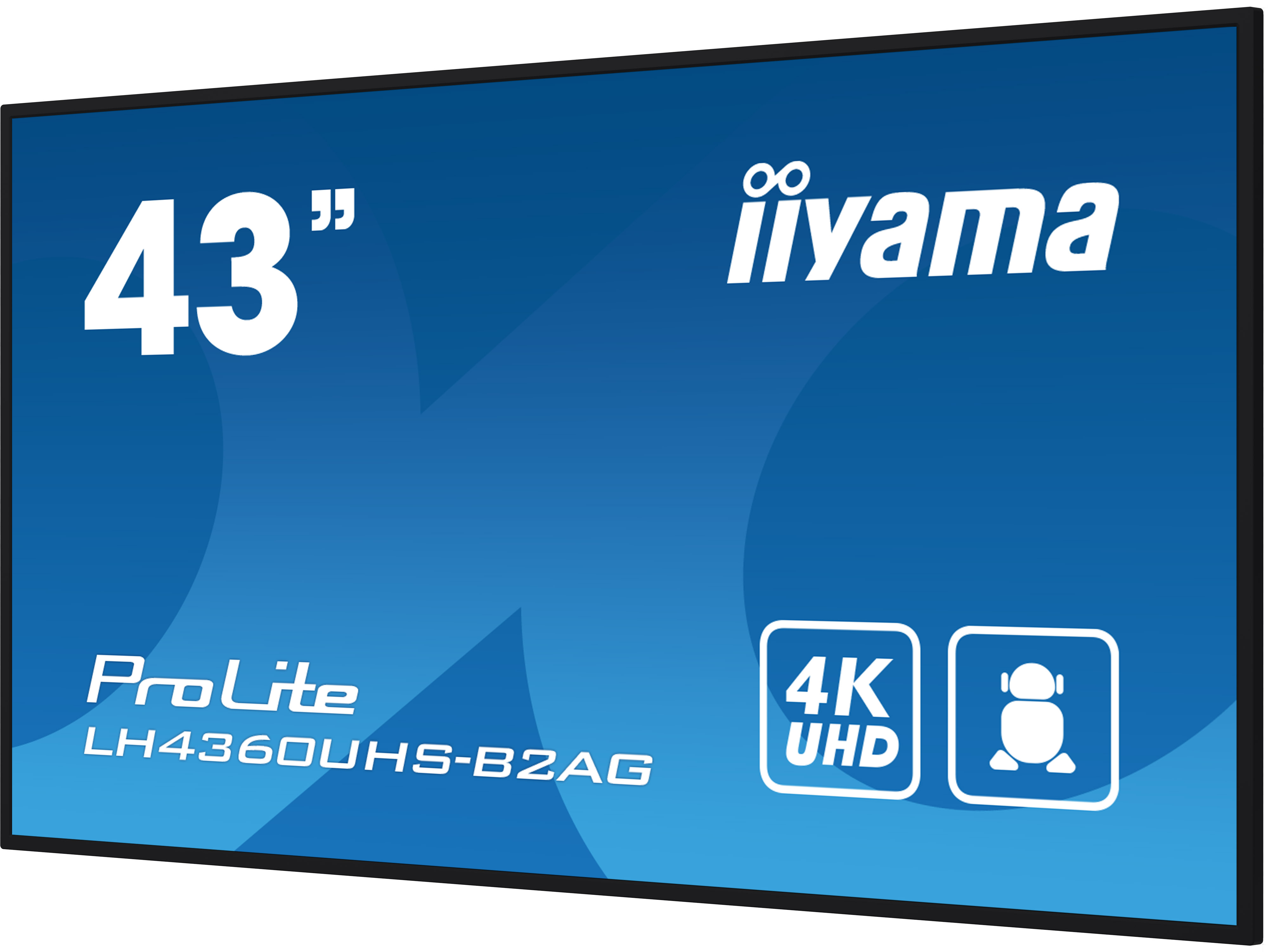 Iiyama 43 LH4360UHS-B2AG HDMI USB - 107,9 cm - 42,5, Ansicht 2