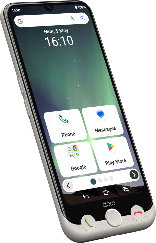 Doro Aurora A30 - bone - Smartphone - 128 GB, Ansicht 3