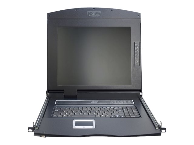 DIGITUS Modulare Konsole mit 17" TFT (43,2cm) & Touchpad