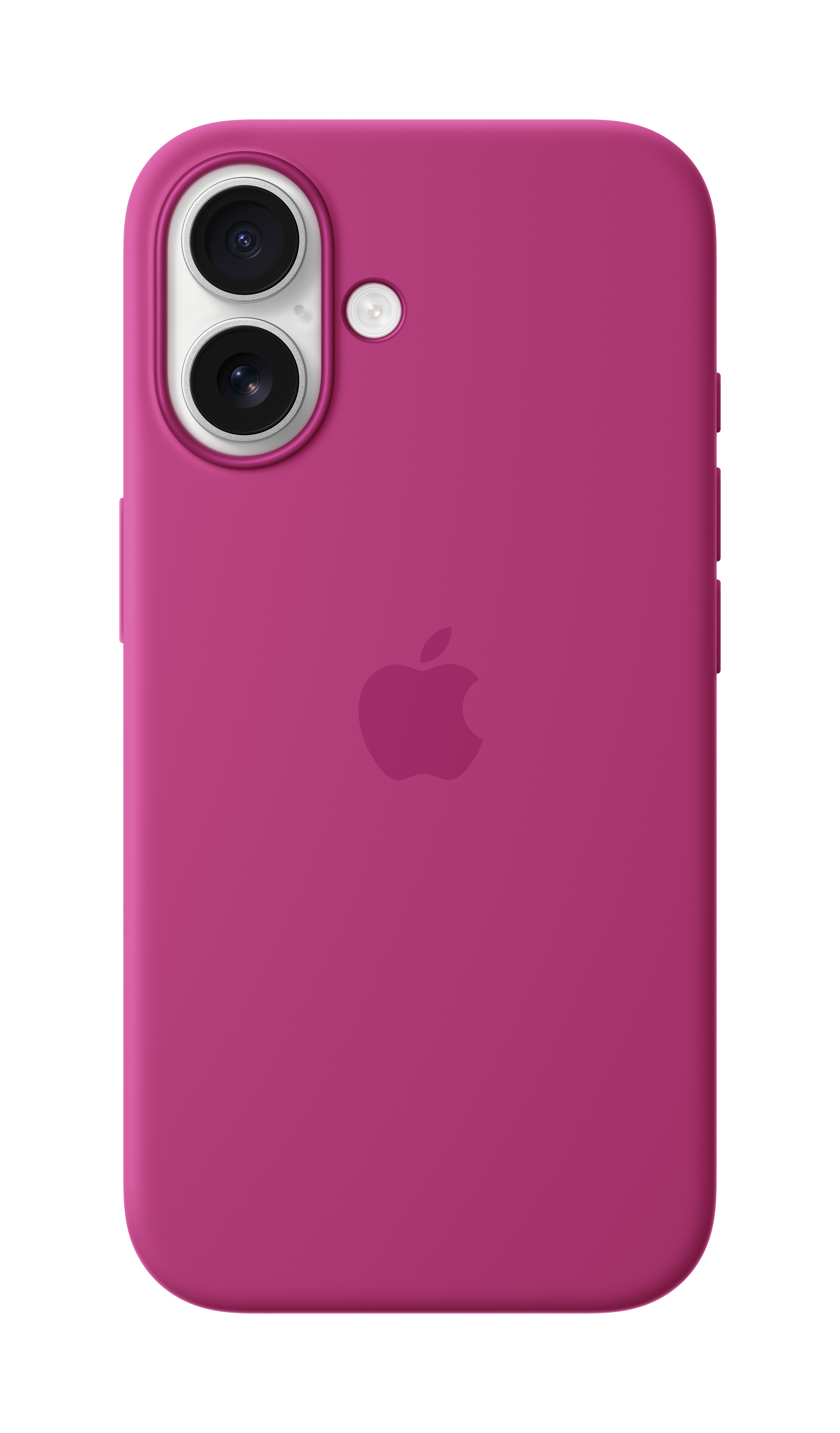 Apple iPhone 16 Silikon Case mit MagSafe - Magentafarben, Ansicht 2