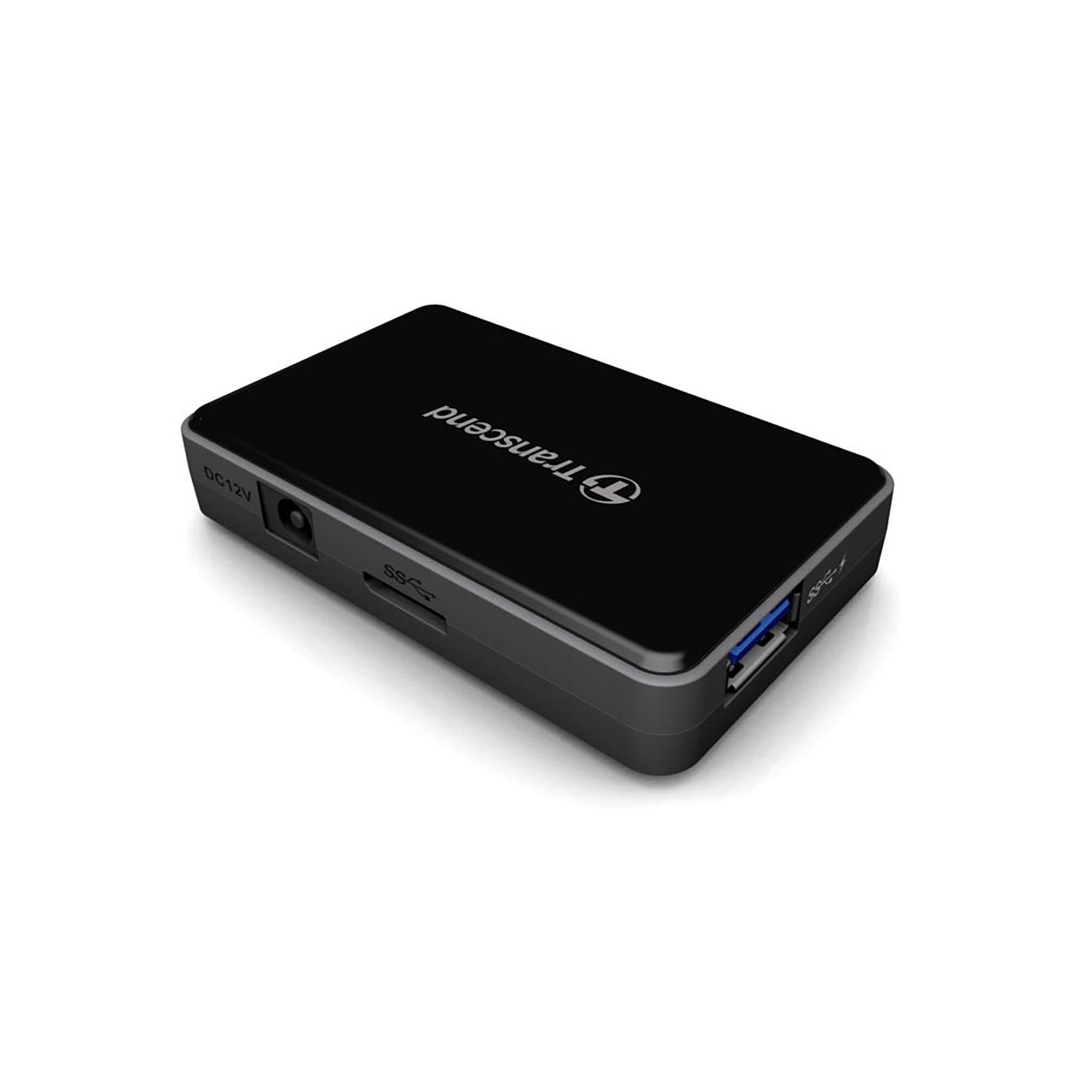 Transcend HUB3 - Hub - 4 x SuperSpeed USB 3.0, Ansicht 3
