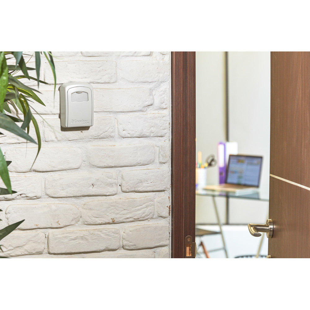 MasterLock Mittlerer Select Access Schlüsselkasten - Wandhalterung - Metall - Grau - Zahlenschloss - 4 Stück(e), Ansicht 3