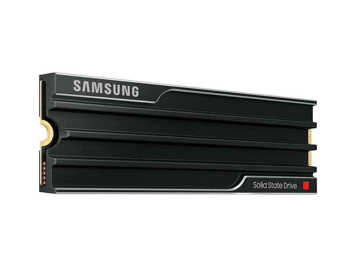 Samsung 9100 PRO MZ-VAP4T0 - SSD - verschlüsselt - 4 TB - mit Kühlkörper - intern - M.2 2280 - PCI Express 5.0 x4 (NVMe), Ansicht 3