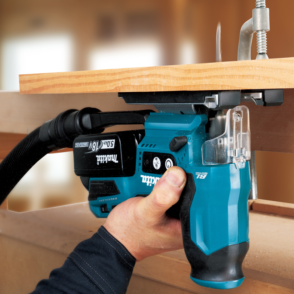 Makita DJV185RF1J Akku-Pendelhubstichsäge inkl. MAKPAC + Akku 3.0Ah, Ansicht 2