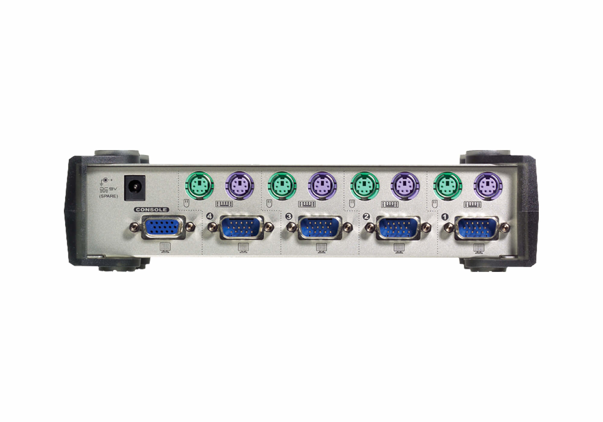 ATEN MasterView CS-84AC - KVM-Switch - 4 x KVM port(s), Ansicht 3