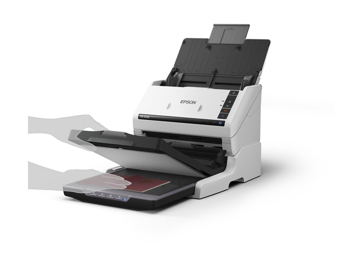 Epson WorkForce DS-530III - Dokumentenscanner - Duplex - A4 - 600 dpi x 600 dpi - bis zu 40 Seiten/Min. (einfarbig)