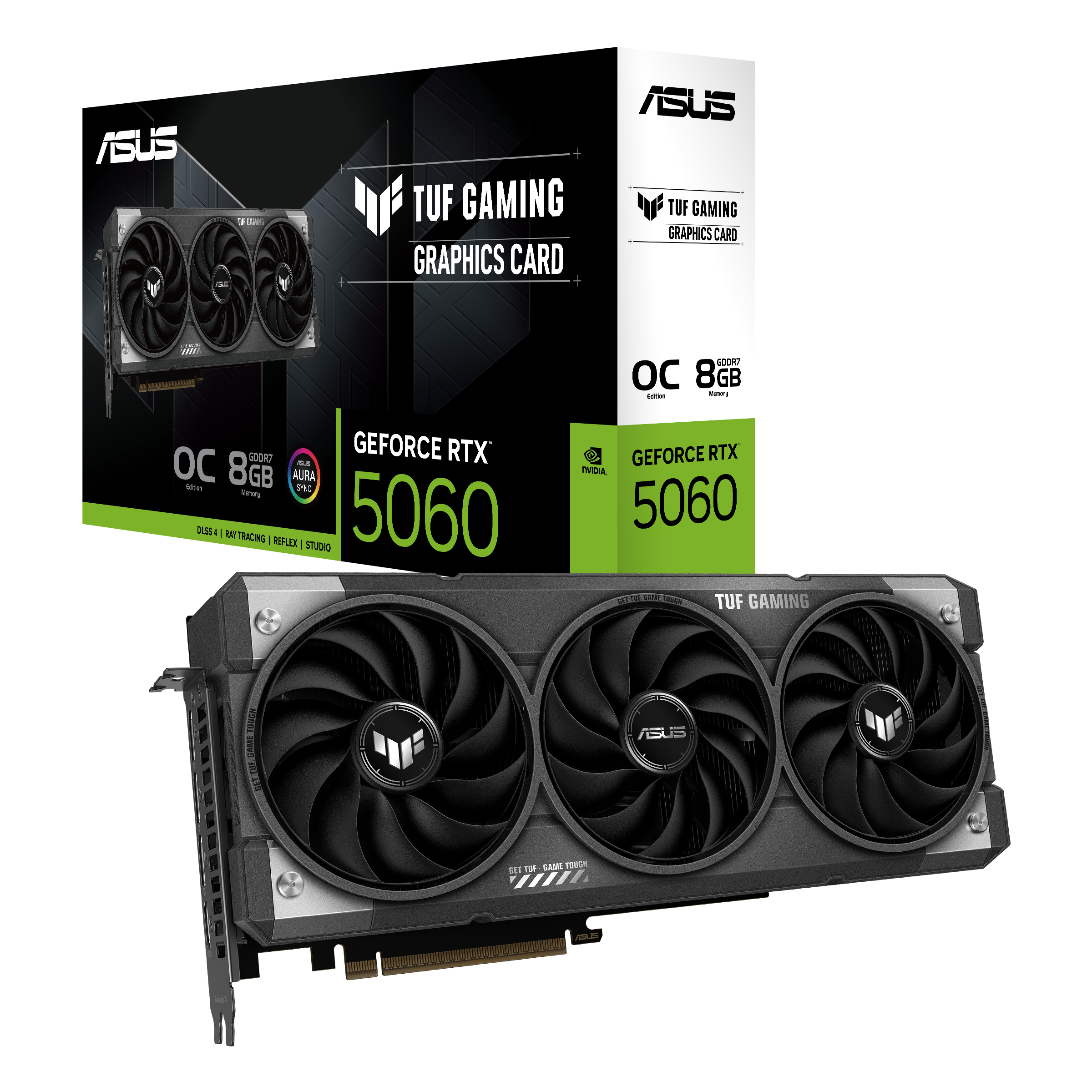 ASUS TUF Gaming GeForce RTX 5060 OC 8GB - OC Edition, Ansicht 3