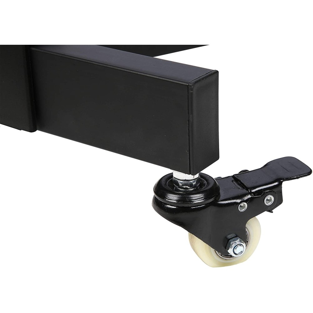 Techly Wagen - für Flachbildschirm / AV-Ausrüstung - Schwarz - Bildschirmgröße: 58.4-139.7 cm (23-55), Ansicht 2