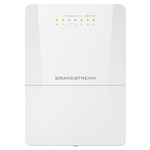 Grandstream GWN7710 Series GWN7710R - Switch - managed - 5 x 10/100/1000 (PoE), Ansicht 2