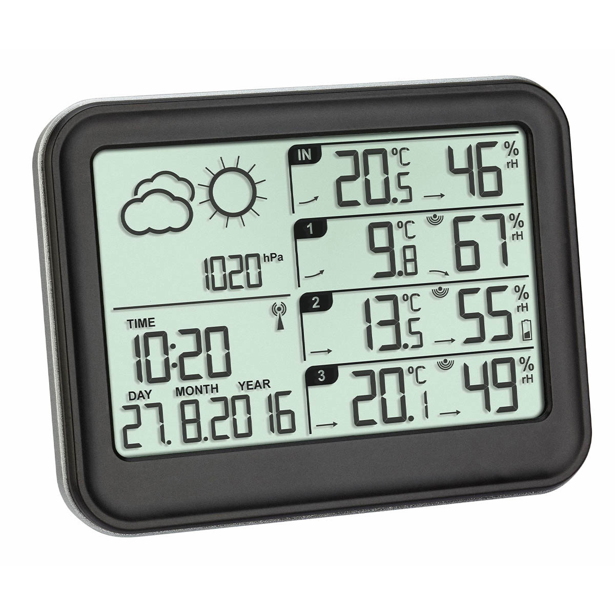 TFA View - Wetterstation - Schwarz, Ansicht 2