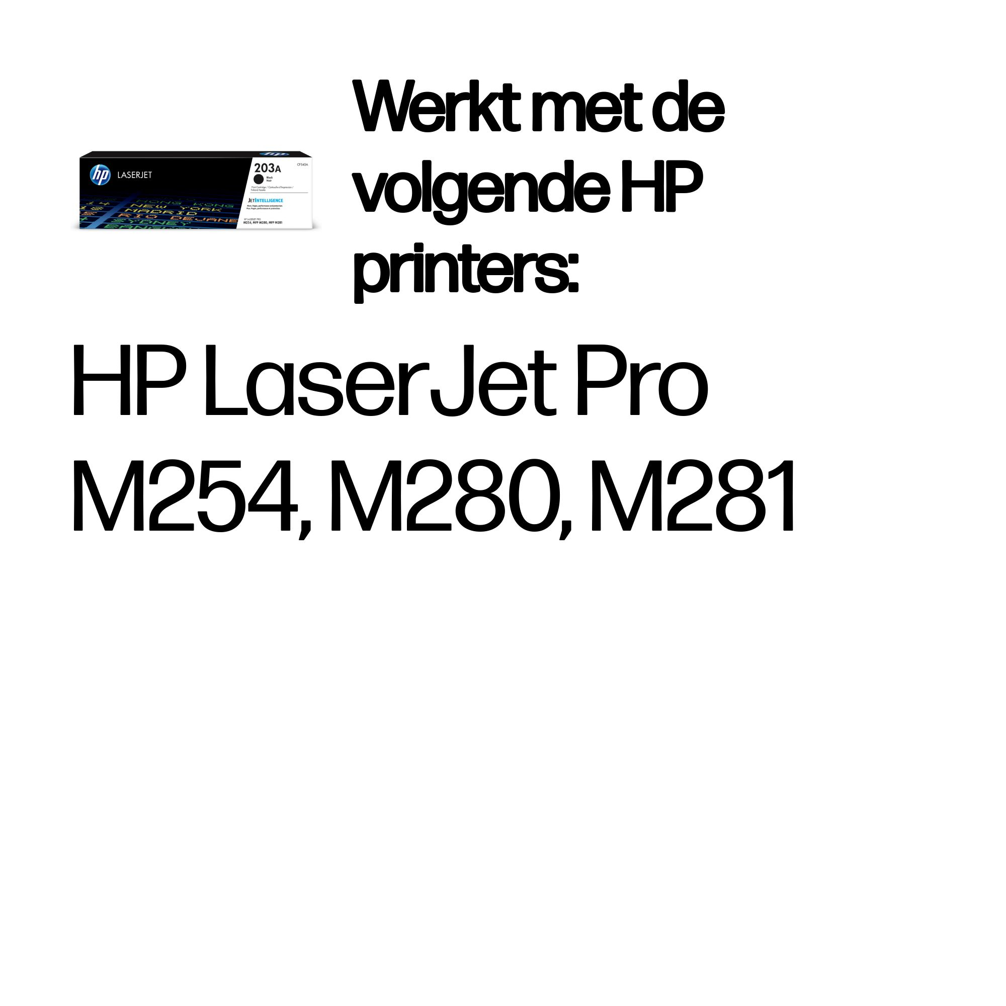 HP 203A - Schwarz - Original - LaserJet - Tonerpatrone (CF540A), Ansicht 4