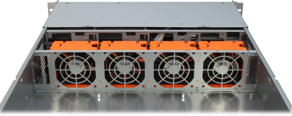 Inter-Tech IPC 2U-2408 - Rack-Montage - 2U - SSI EEB - SATA/SAS - Hot-Swap - ohne Netzteil (EPS2U), Ansicht 4