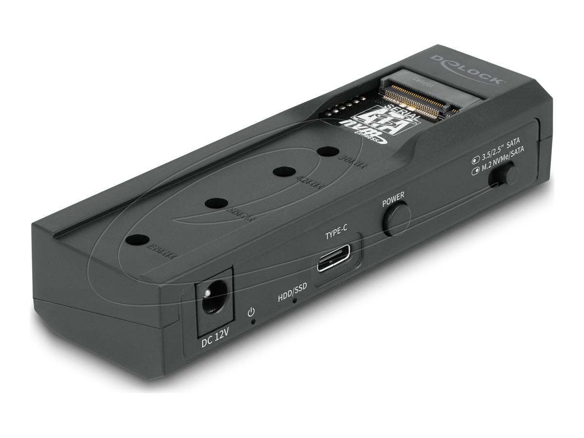 Delock Speicher-Controller - 2.5", 3.5", M.2 (6.4 cm, 8.9 cm)