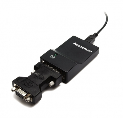 Lenovo USB 3.0 to DVI/VGA Monitor Adapter - Externer Videoadapter, Ansicht 3