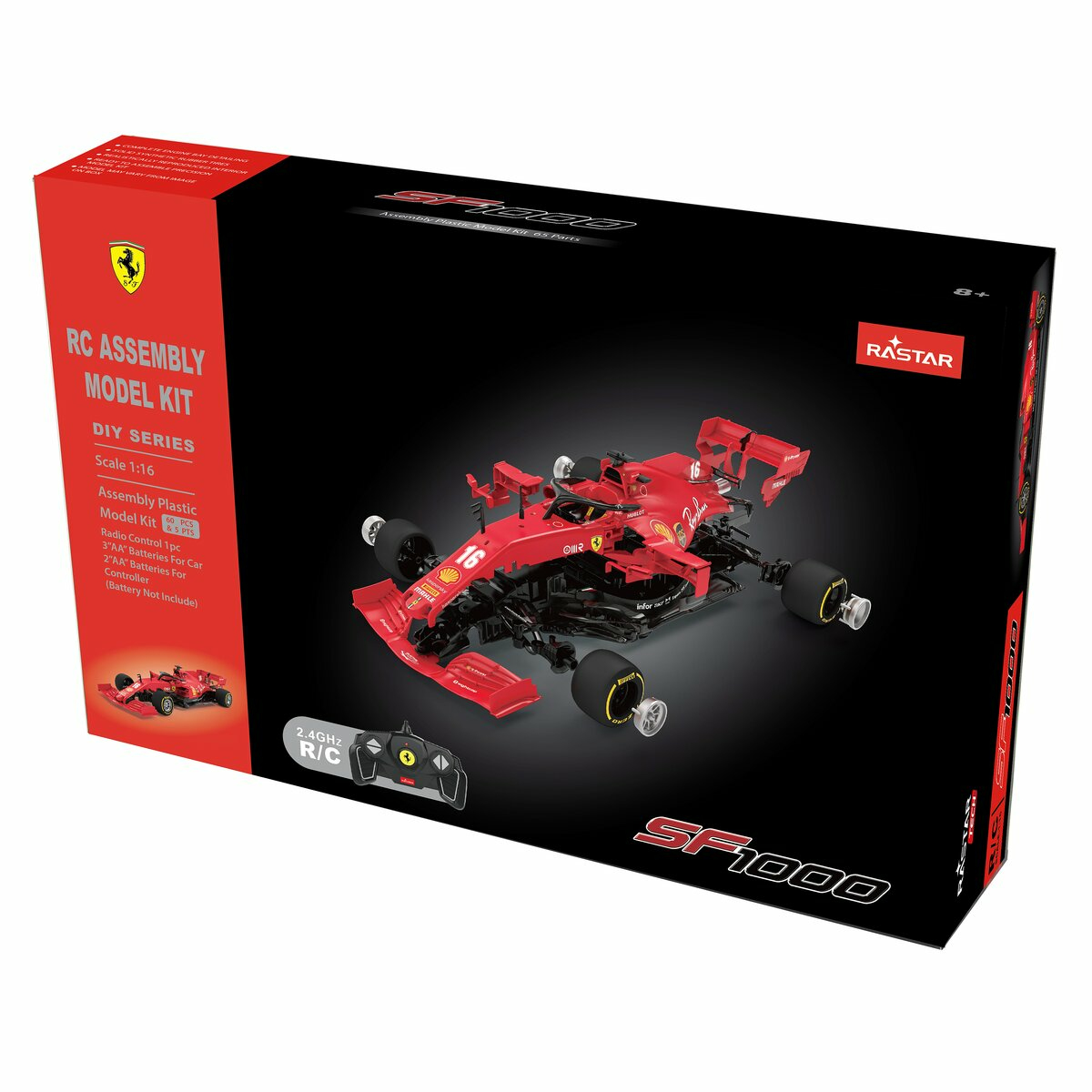 JAMARA Ferrari SF 1000 1 16 rot 2.4GHz Bausatz, Ansicht 2