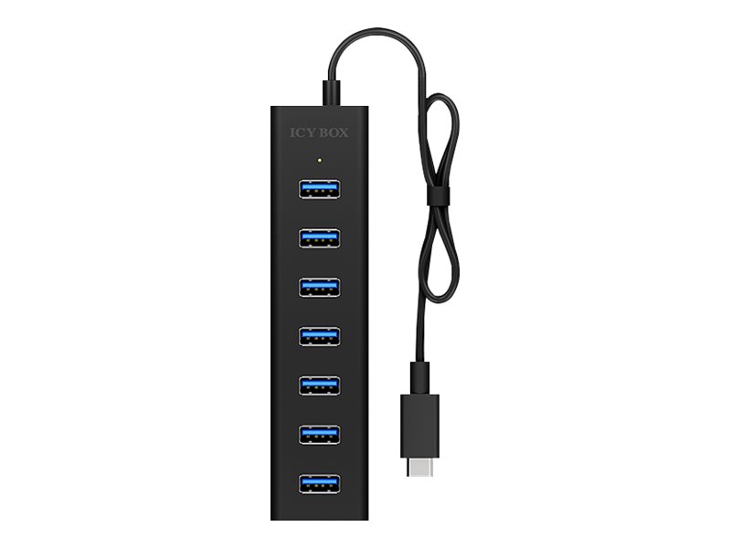 ICY BOX ICY BOX IB-HUB1700-C3 - Hub - 7 x SuperSpeed USB 3.0, Ansicht 4