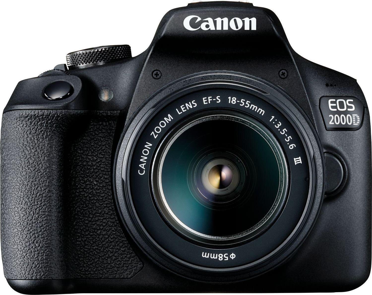 Canon EOS 2000D 3" 24,1 Megapixel Schwarz