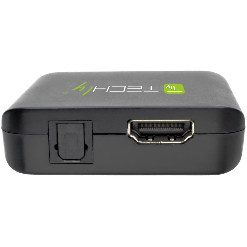 Techly Video- / Audio-Adapter - HDMI männlich zu Stereo Mini-Klinkenstecker, TOSLINK, HDMI, Micro-USB Typ B weiblich, Ansicht 4
