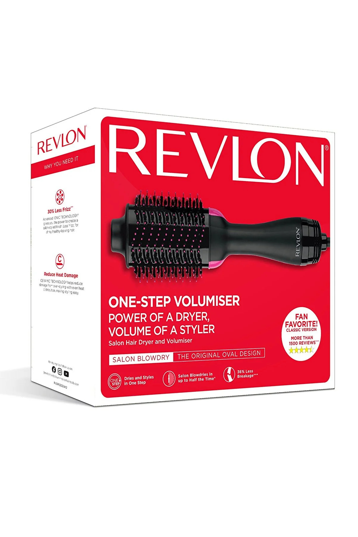 Revlon RVDR5222E - Schwarz - Pink - 285 mm - 100 mm - 250 mm - 1 kg, Ansicht 2