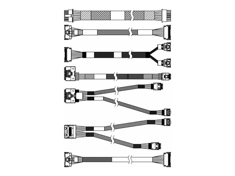 Lenovo Speicherkabelkit - für 25 Chassis