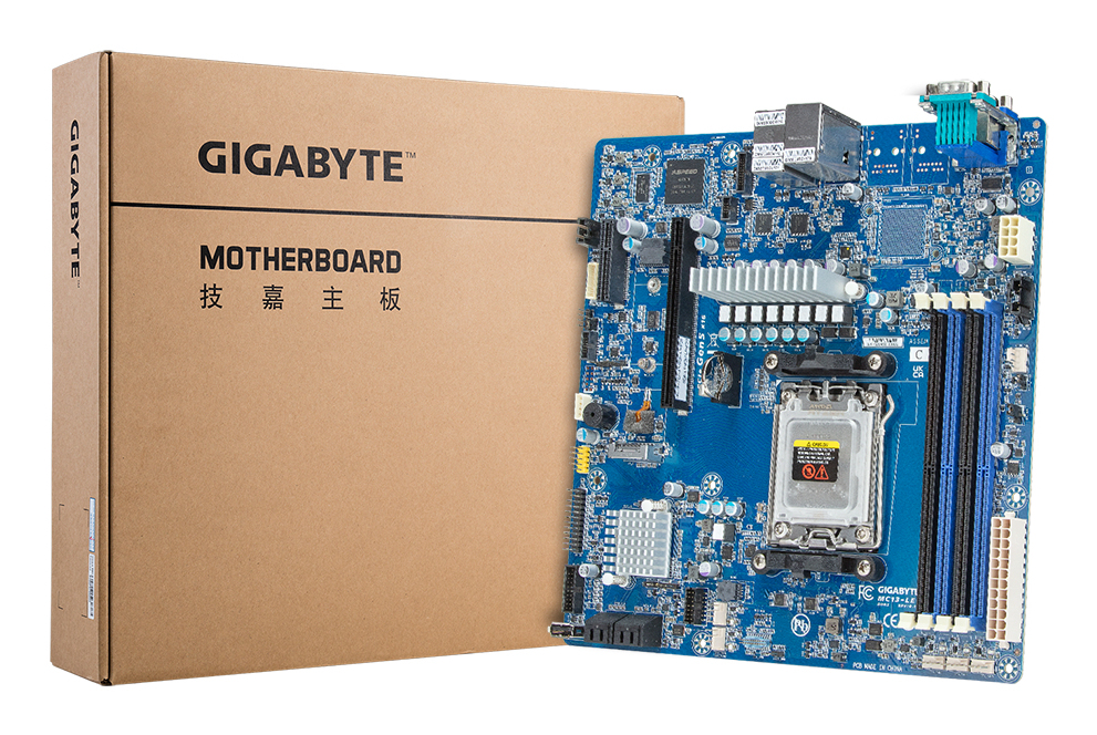 Gigabyte MC13-LE0 - 1.X - Motherboard - micro ATX - Socket AM5 - AMD B650E Chipsatz, Ansicht 4